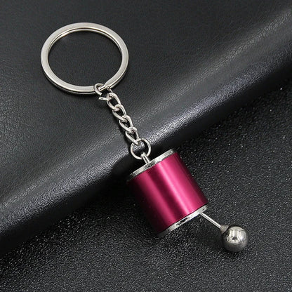 Mini Turbo Turbocharger Keychain - Spinning Turbine Car Keyring Accessory