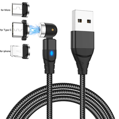Revolutionary 540° Magnetic Fast Charge USB-C Cable for iPhone 14/11, Huawei, Xiaomi, Samsung - Ultimate Convenience and Speed!